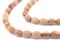 The Bead Chest Oval Olive Wood Beads from Bethlehem – Handcrafted in the Holy Land – 8 x 6mm, Natural – Perfect for Jewelry Making, Rosaries, Crafts & DIY Projects